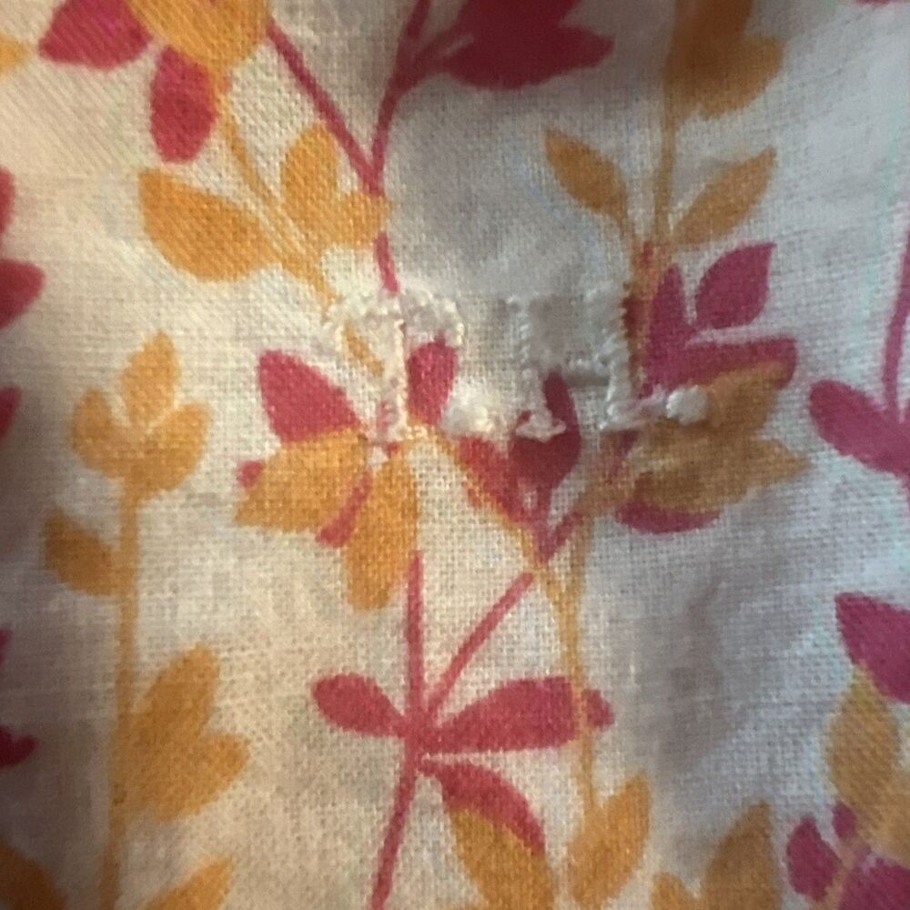 Tommy Hilfiger Women’s Button Up Shirt Large Vintage Floral - Picture 5 of 5